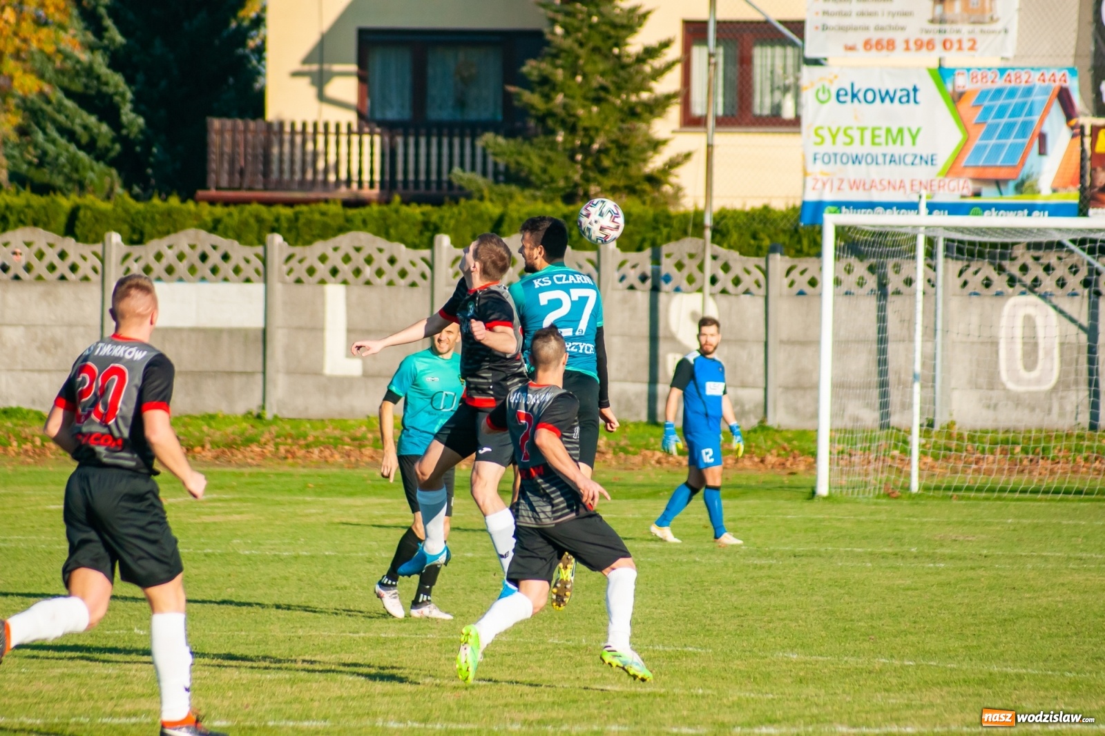 Zdjęcie w galerii na portalu naszwodzislaw.com: Klasa okręgowa. Czarni Gorzyce lepsi w hicie kolejki [FOTO] wiadomości z regionu