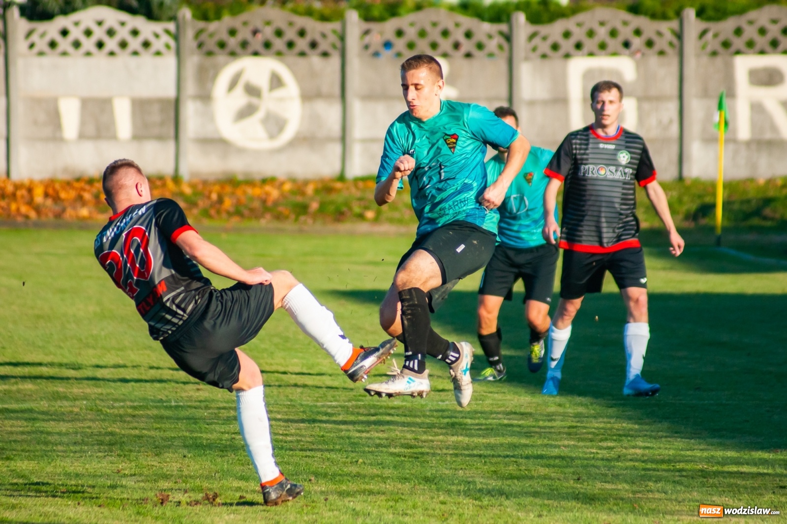 Zdjęcie w galerii na portalu naszwodzislaw.com: Klasa okręgowa. Czarni Gorzyce lepsi w hicie kolejki [FOTO] wiadomości z regionu