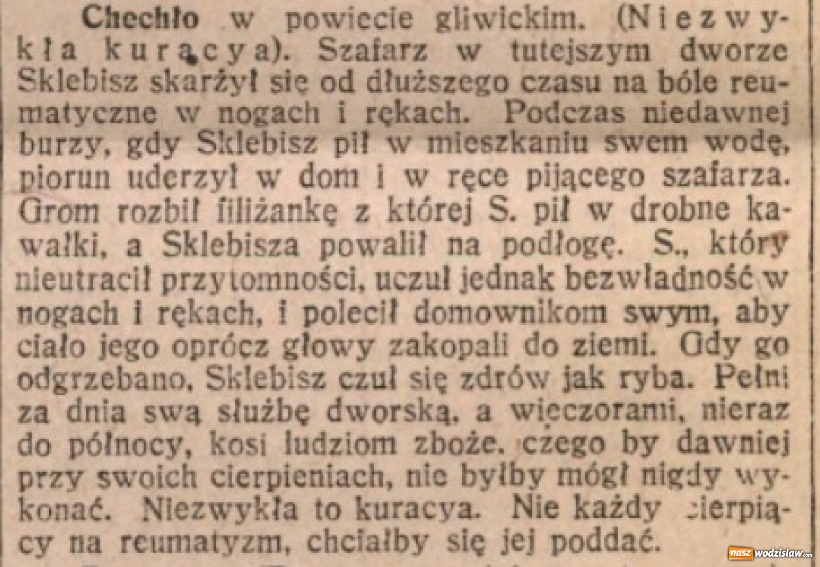 Zdjęcie w galerii na portalu naszwodzislaw.com: Powstało archiwum śląskich wycinków prasowych on-line wiadomości z regionu