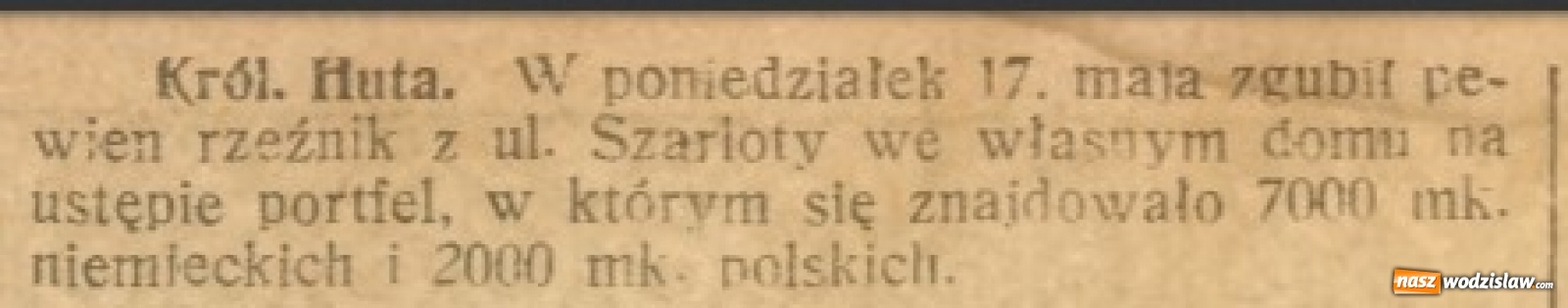 Zdjęcie w galerii na portalu naszwodzislaw.com: Powstało archiwum śląskich wycinków prasowych on-line wiadomości z regionu