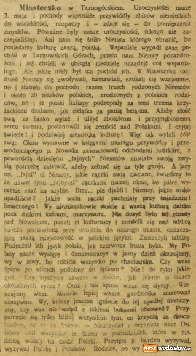 Zdjęcie w galerii na portalu naszwodzislaw.com: Powstało archiwum śląskich wycinków prasowych on-line wiadomości z regionu