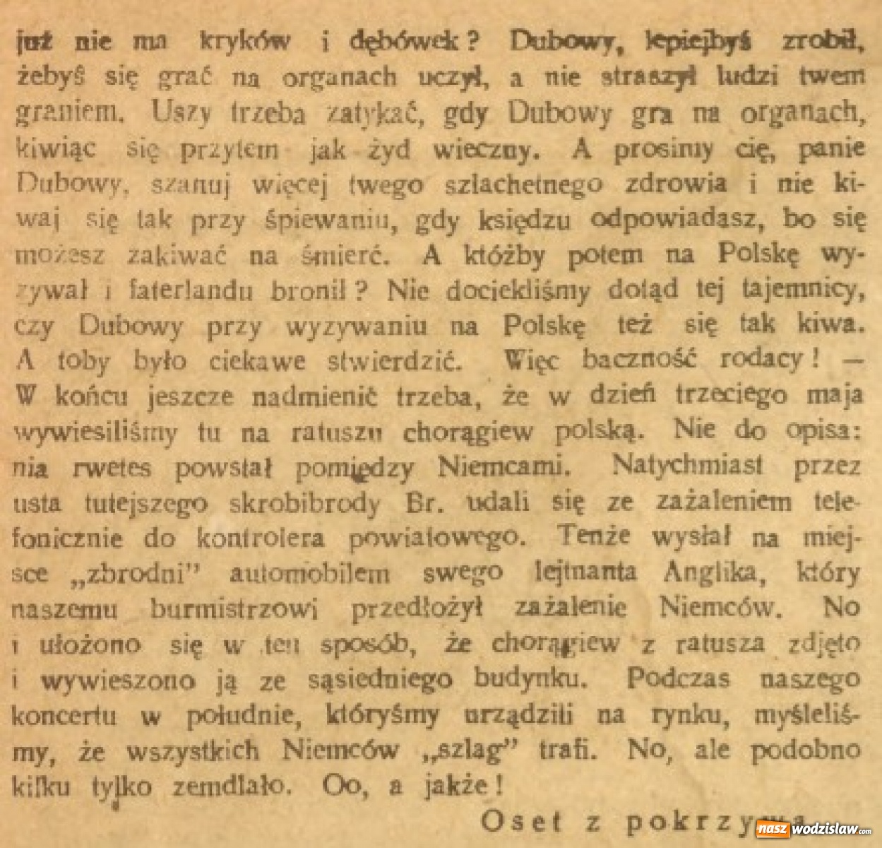 Zdjęcie w galerii na portalu naszwodzislaw.com: Powstało archiwum śląskich wycinków prasowych on-line wiadomości z regionu