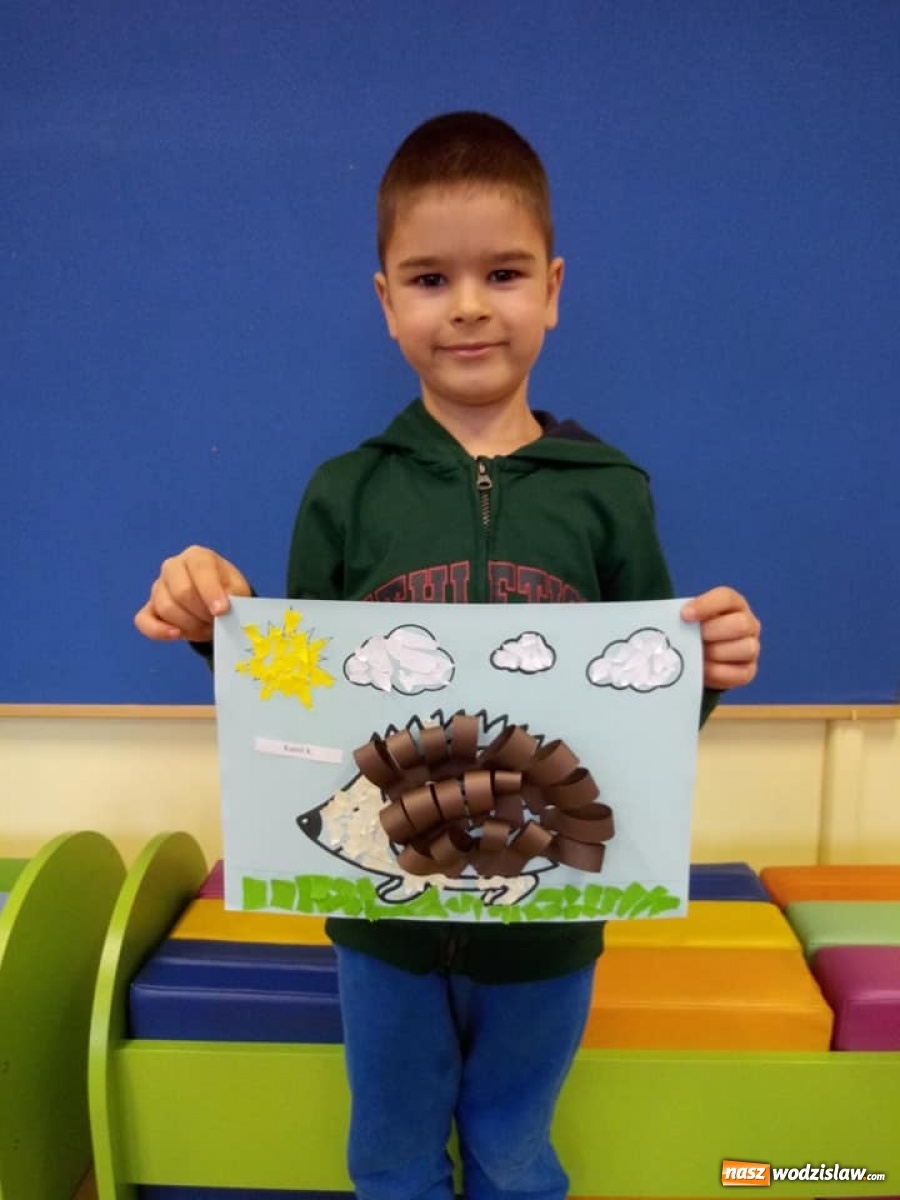 Zdjęcie w galerii na portalu naszwodzislaw.com: Dzień jeża w Przedszkolu numer 6 wiadomości z regionu