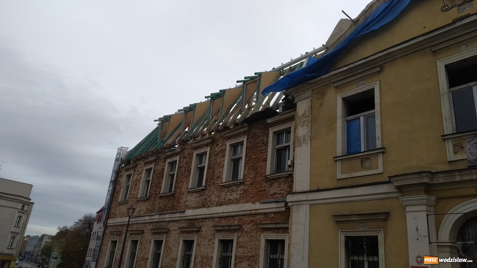 Zdjęcie w galerii na portalu naszwodzislaw.com: Pałac Dietrichsteinów. Co nowego na placu budowy? wiadomości z regionu