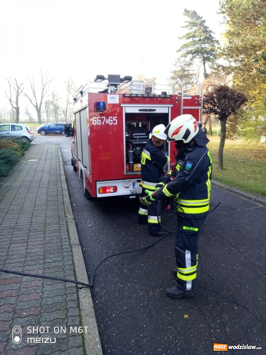 Zdjęcie w galerii na portalu naszwodzislaw.com: Pożar w Urzędzie Gminy Godów wiadomości z regionu