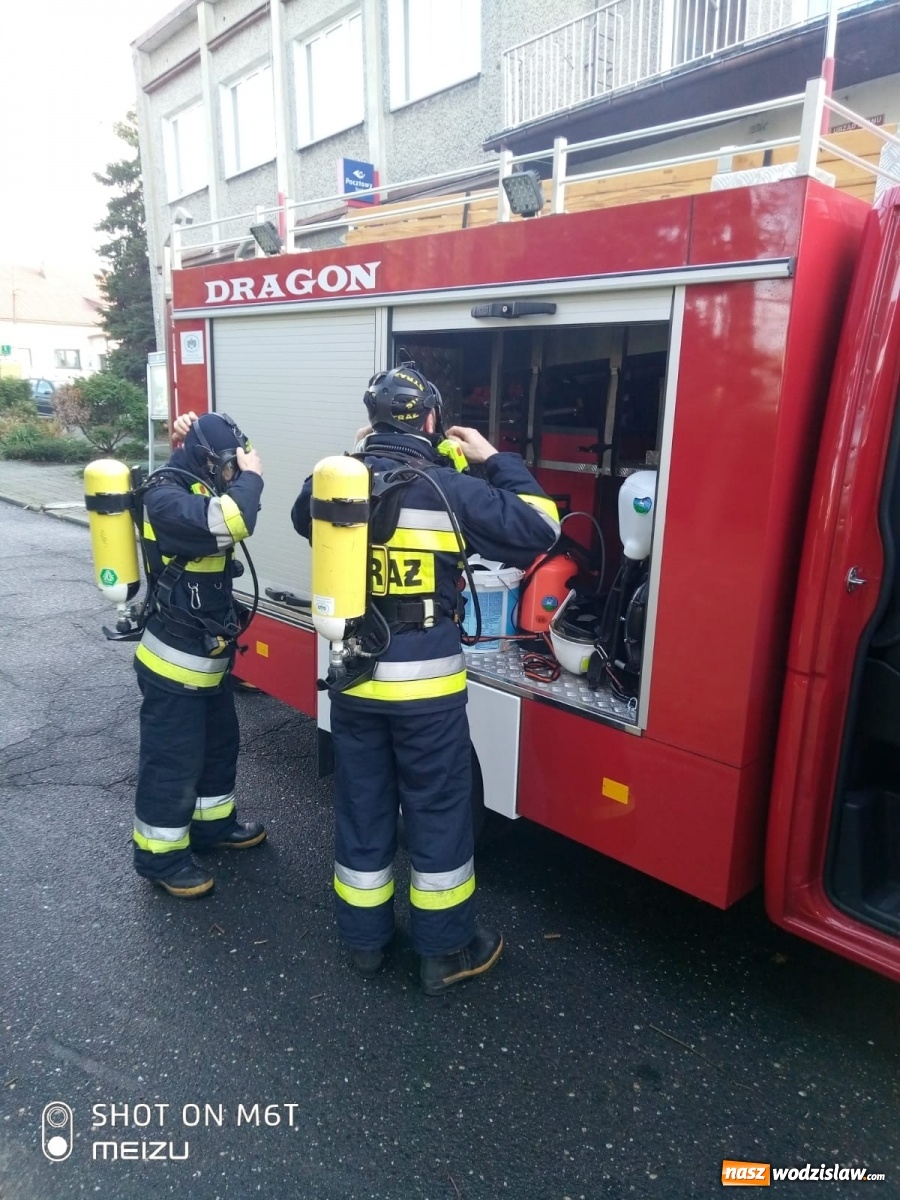 Zdjęcie w galerii na portalu naszwodzislaw.com: Pożar w Urzędzie Gminy Godów wiadomości z regionu