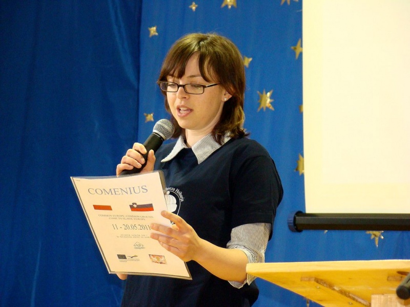 Zdjęcie w galerii na portalu naszwodzislaw.com: Księżna wręczyła im klucze do szkoły wiadomości z regionu