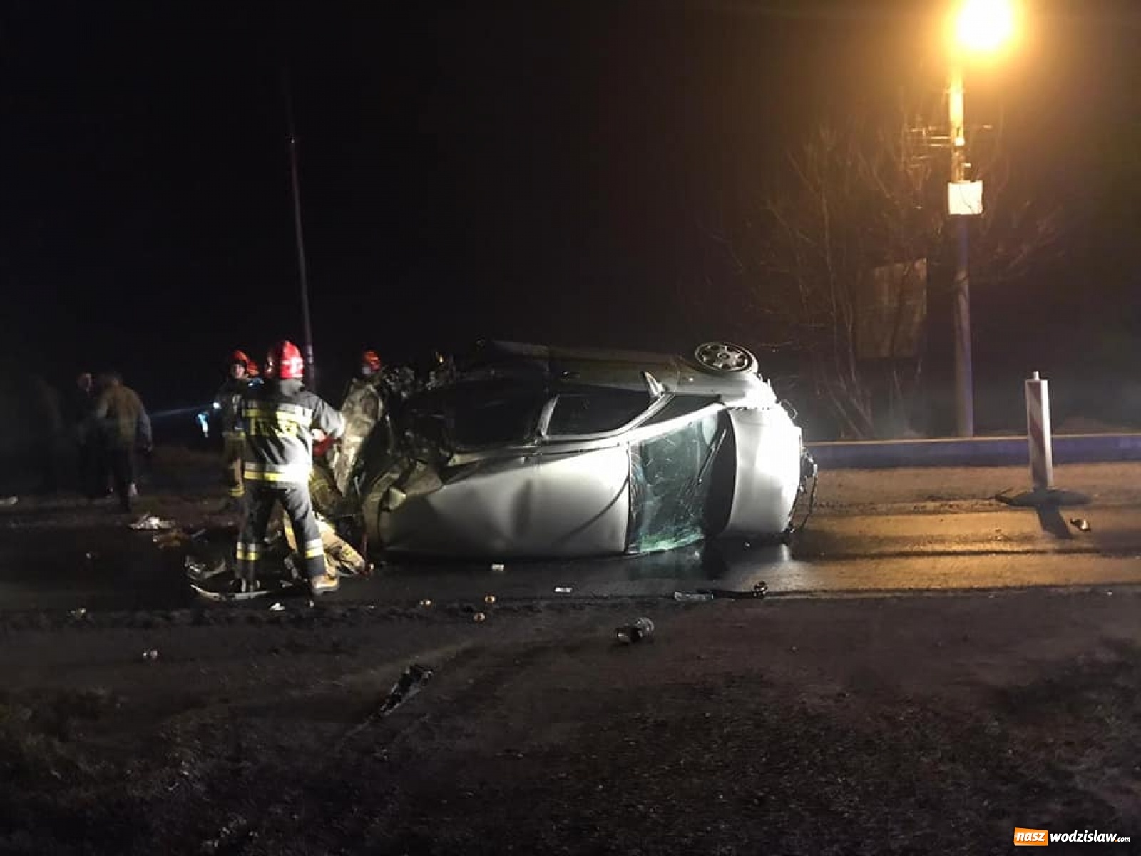 Zdjęcie w galerii na portalu naszwodzislaw.com: Tragiczny wypadek na Jastrzębskiej w Wodzisławiu Śląskim  wiadomości z regionu