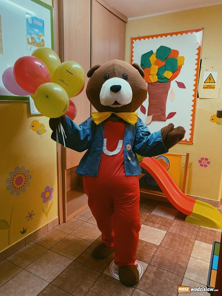 Zdjęcie w galerii na portalu naszwodzislaw.com: Dzień Pluszowego Misia w przedszkolu w Pszowie wiadomości z regionu