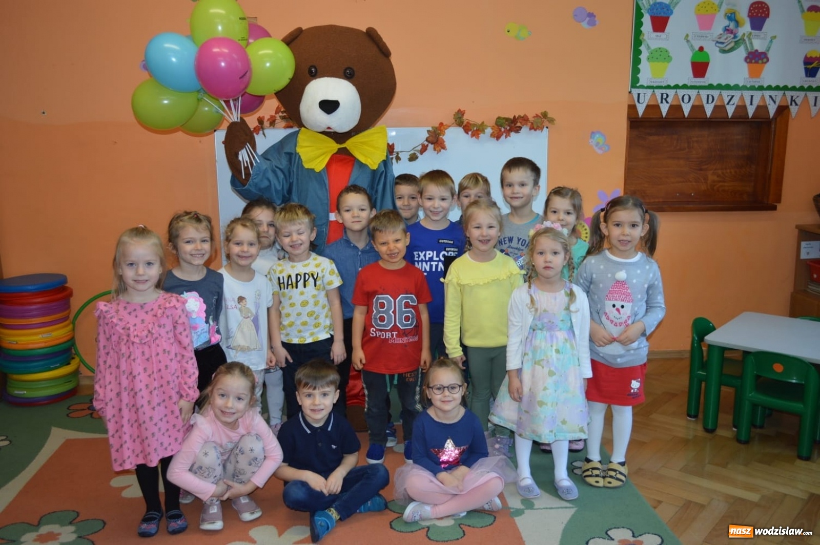 Zdjęcie w galerii na portalu naszwodzislaw.com: Dzień Pluszowego Misia w przedszkolu w Pszowie wiadomości z regionu