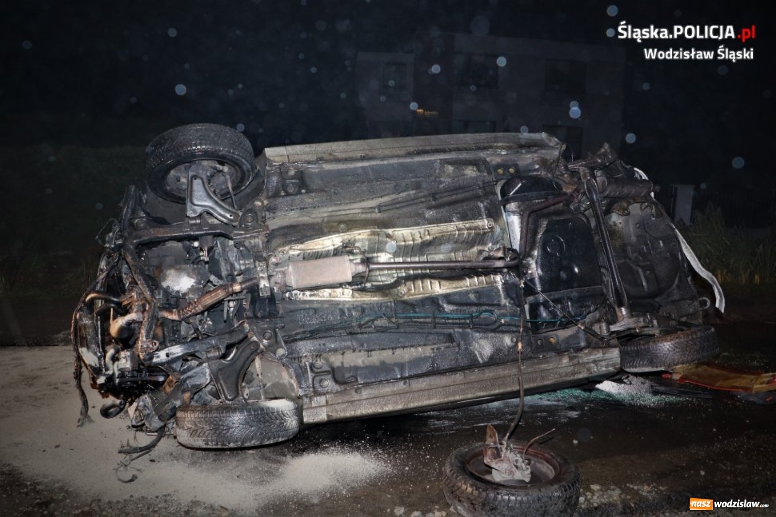 Zdjęcie w galerii na portalu naszwodzislaw.com: Śmiertelny wypadek na Jastrzębskiej. Komunikat policji wiadomości z regionu