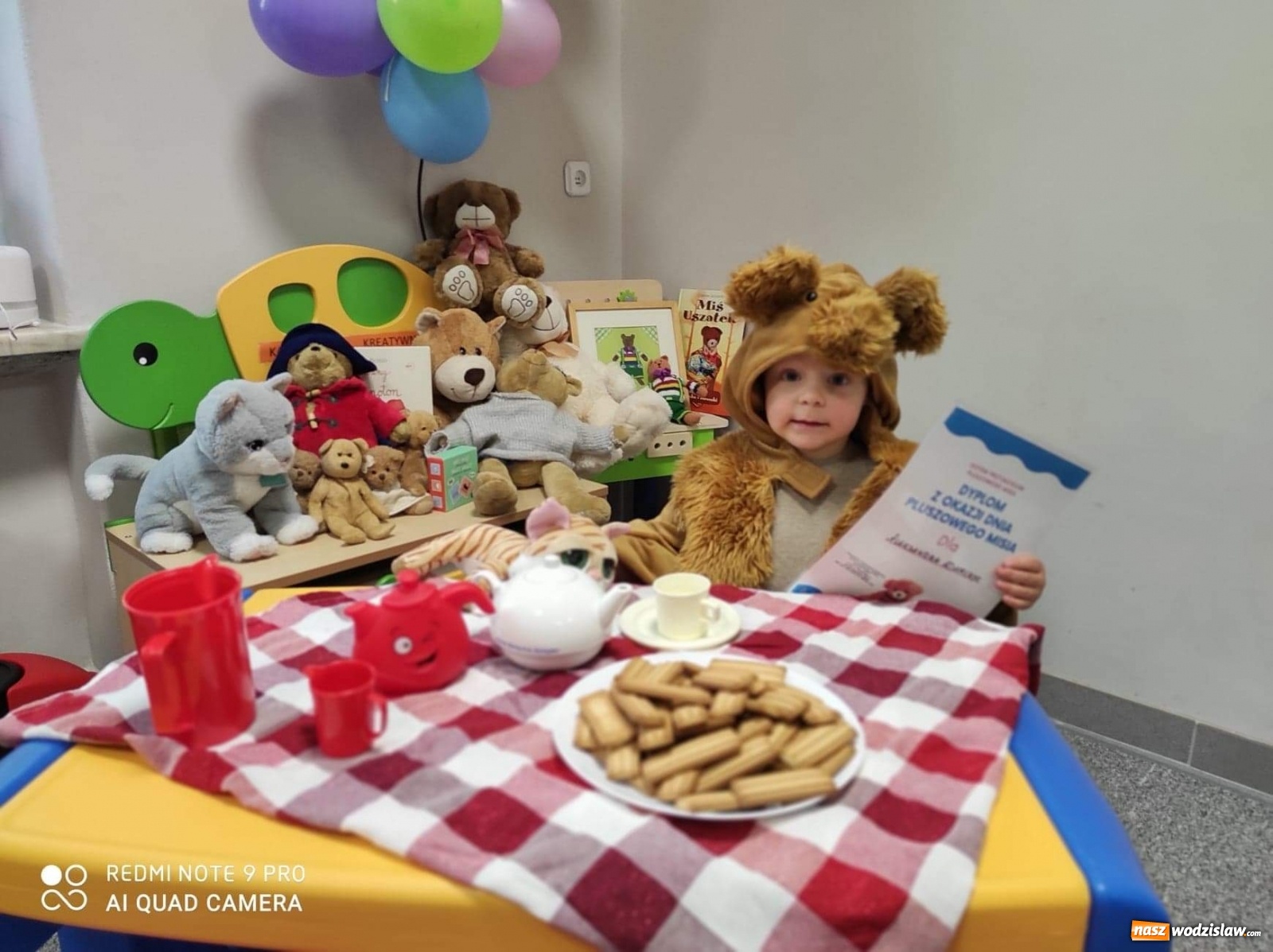 Zdjęcie w galerii na portalu naszwodzislaw.com: Światowy Dzień Pluszowego Misia w wodzisławskim Bursztynku wiadomości z regionu