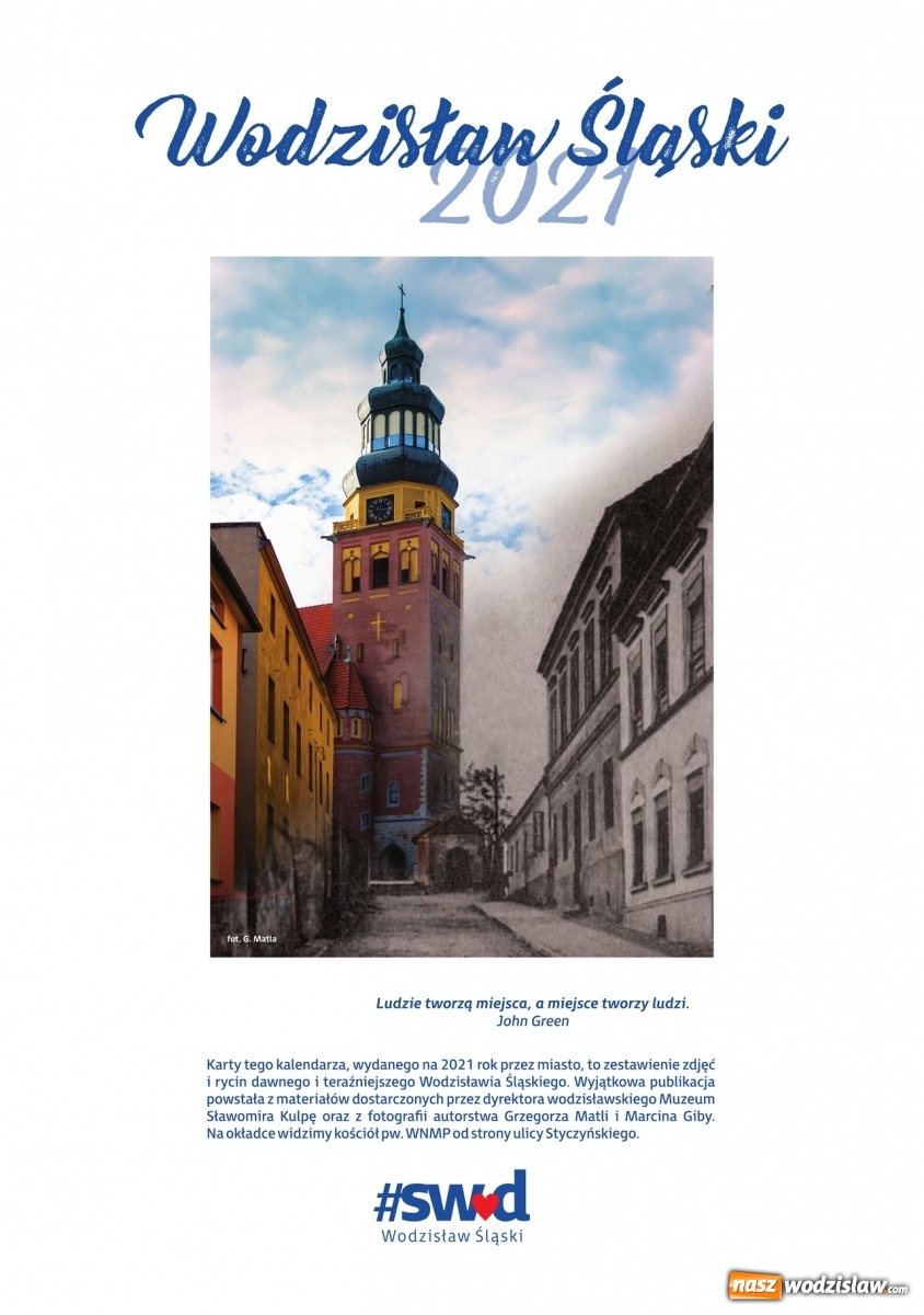 Zdjęcie w galerii na portalu naszwodzislaw.com: Niezwykły miejski kalendarz na 2021 rok wiadomości z regionu