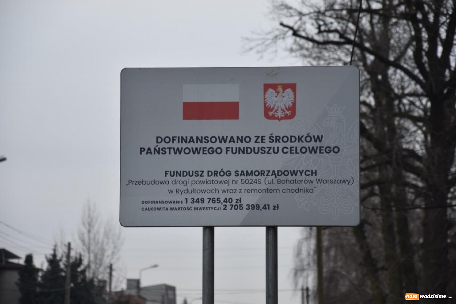 Zdjęcie w galerii na portalu naszwodzislaw.com: Bohaterów Warszawy w Rydułtowach ukończona wiadomości z regionu