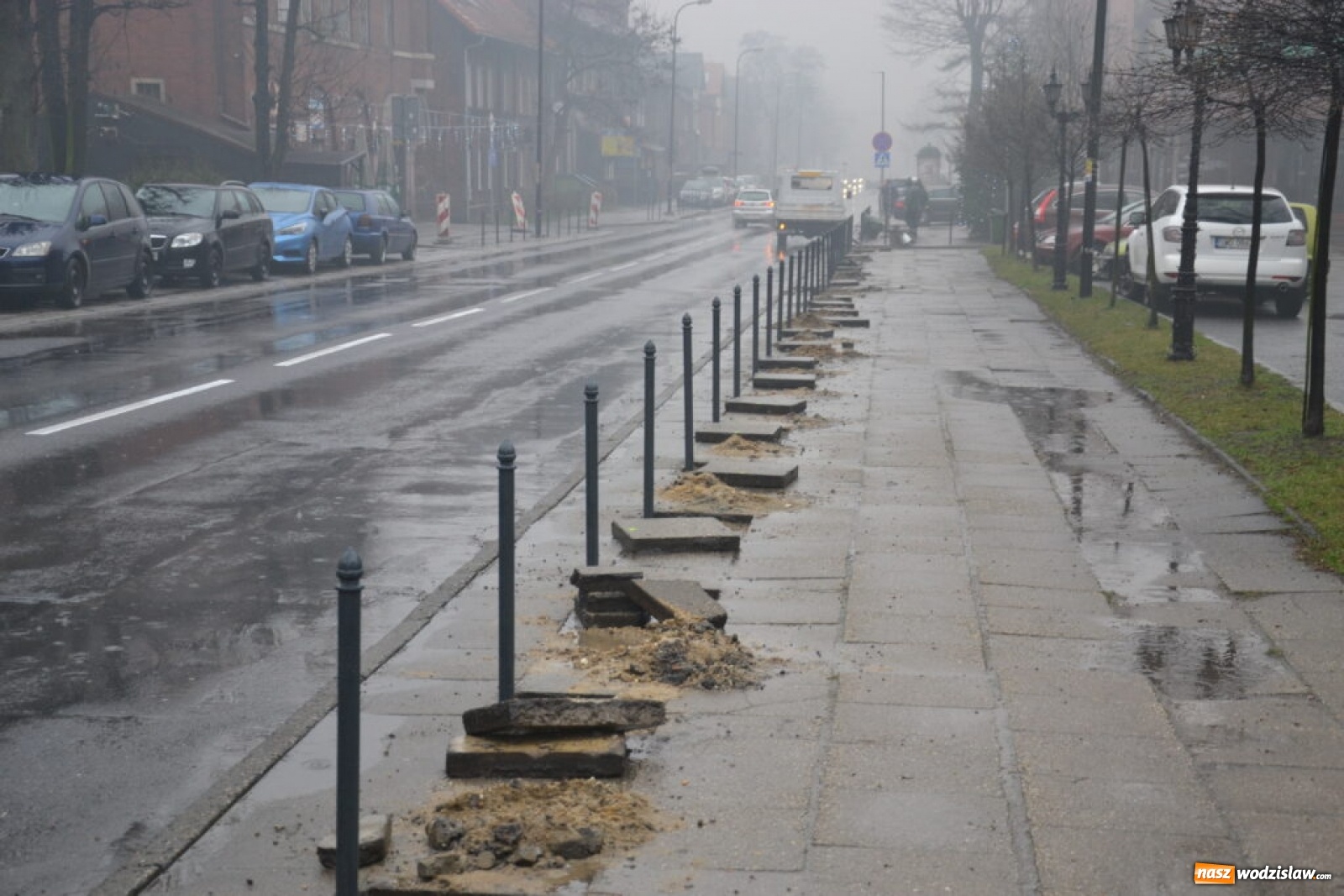 Zdjęcie w galerii na portalu naszwodzislaw.com: Na Korfantego w Radlinie sporo zmian [FOTO] wiadomości z regionu