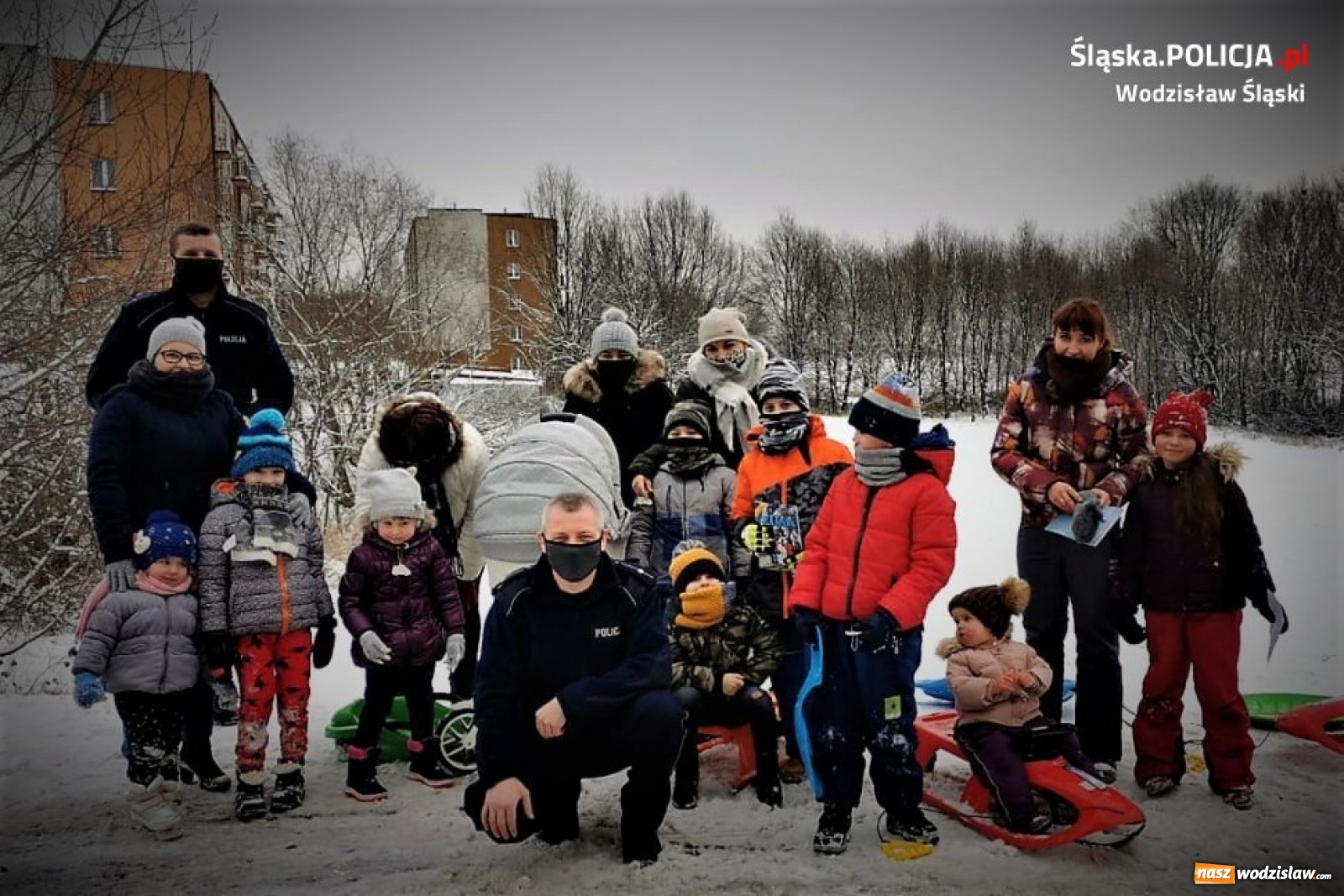 Zdjęcie w galerii na portalu naszwodzislaw.com: Bezpieczne ferie w powiecie wodzisławskim wiadomości z regionu