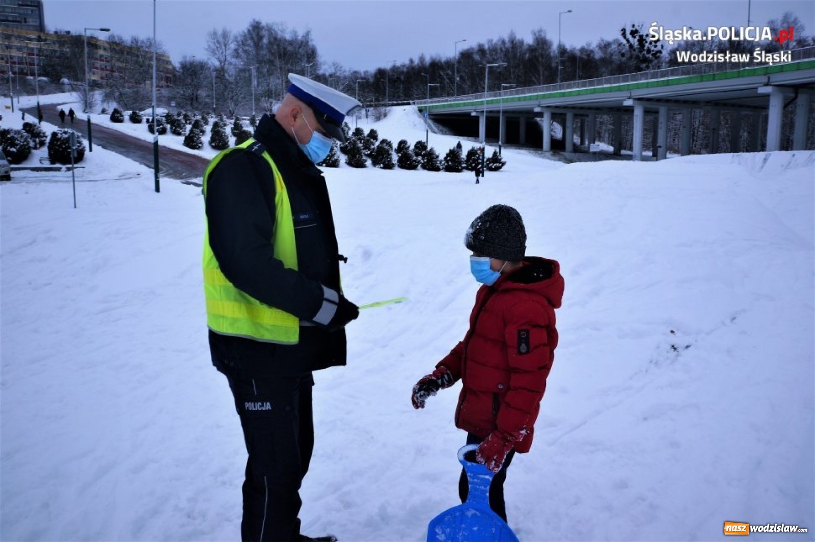 Zdjęcie w galerii na portalu naszwodzislaw.com: Bezpieczne ferie w powiecie wodzisławskim wiadomości z regionu