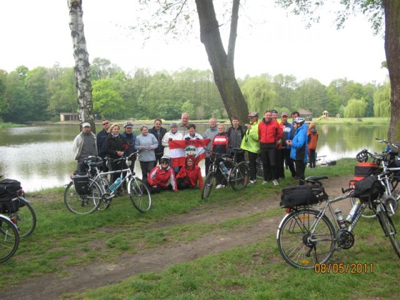 Zdjęcie w galerii na portalu naszwodzislaw.com: Rydułtowicy na rajdzie rowerowym wiadomości z regionu