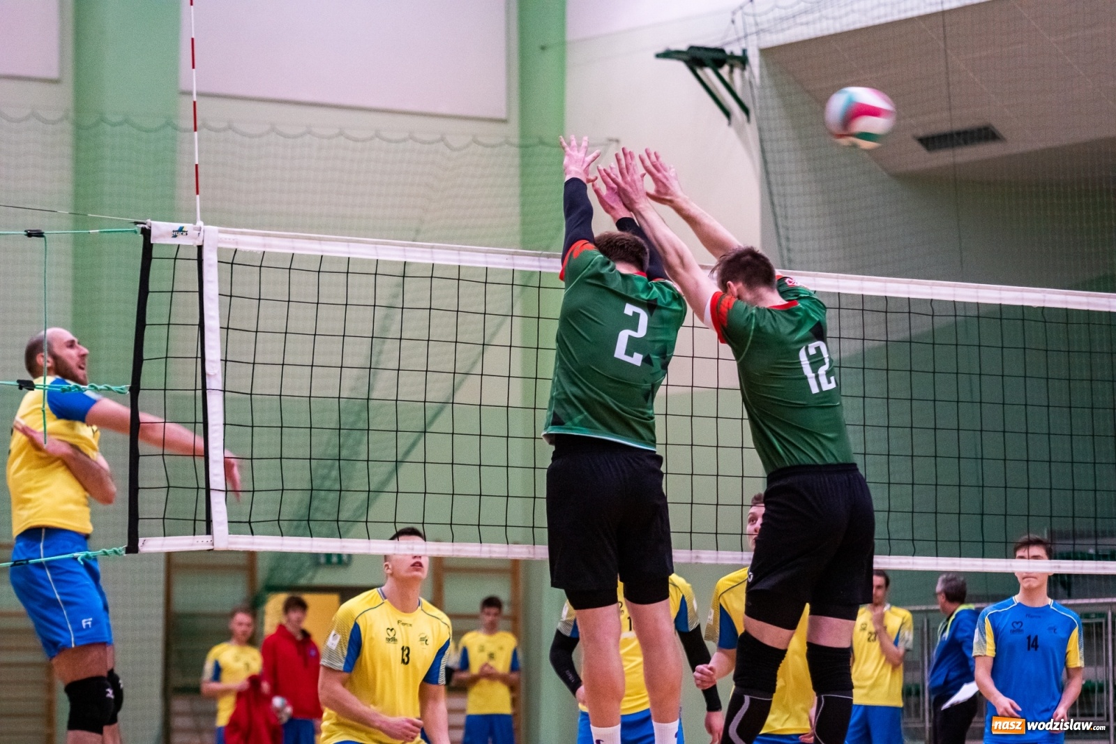 Zdjęcie w galerii na portalu naszwodzislaw.com: Siatkówka. Górnik Radlin wrócił z Raciborza z tarczą [FOTO] wiadomości z regionu