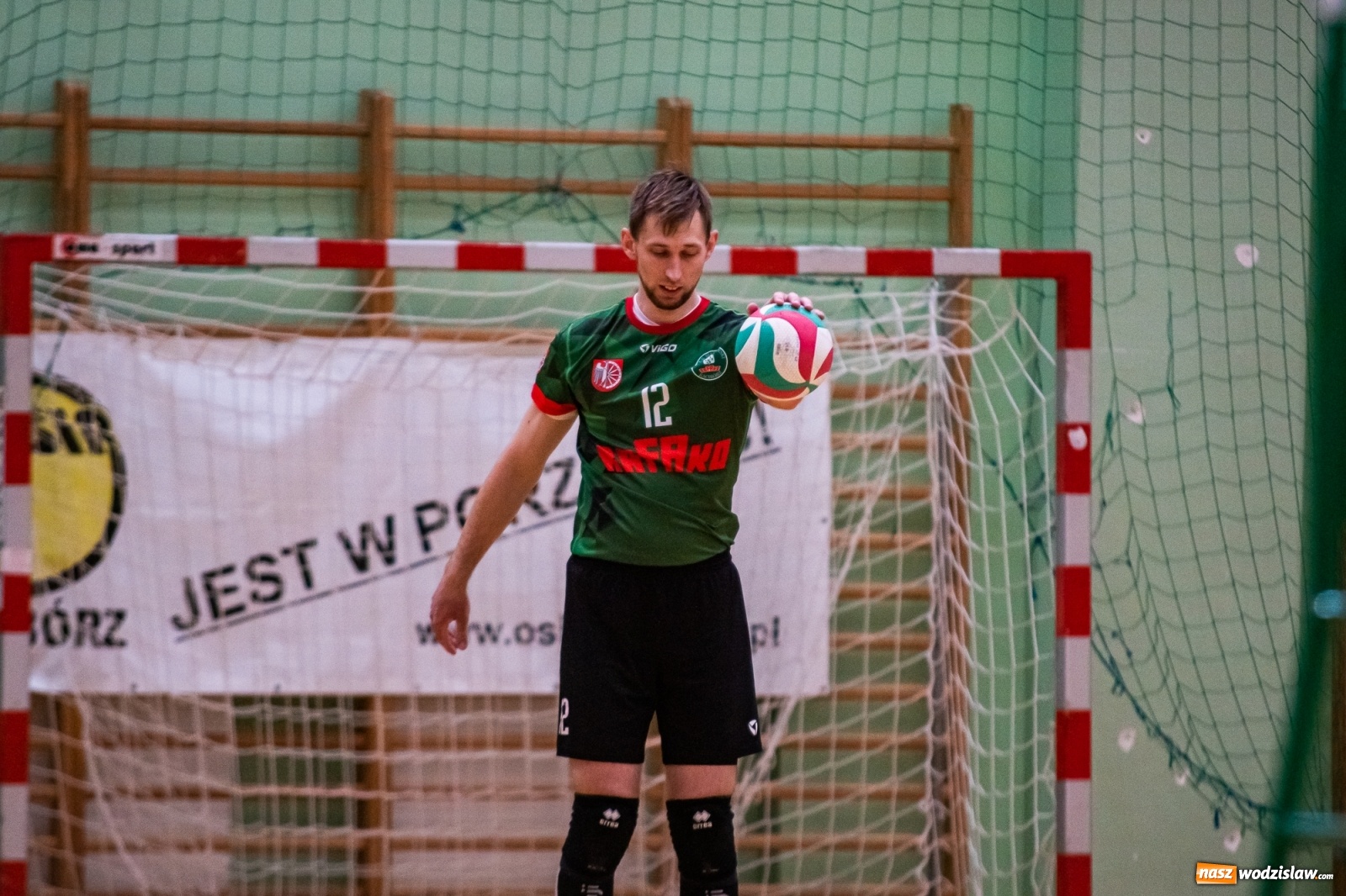 Zdjęcie w galerii na portalu naszwodzislaw.com: Siatkówka. Górnik Radlin wrócił z Raciborza z tarczą [FOTO] wiadomości z regionu