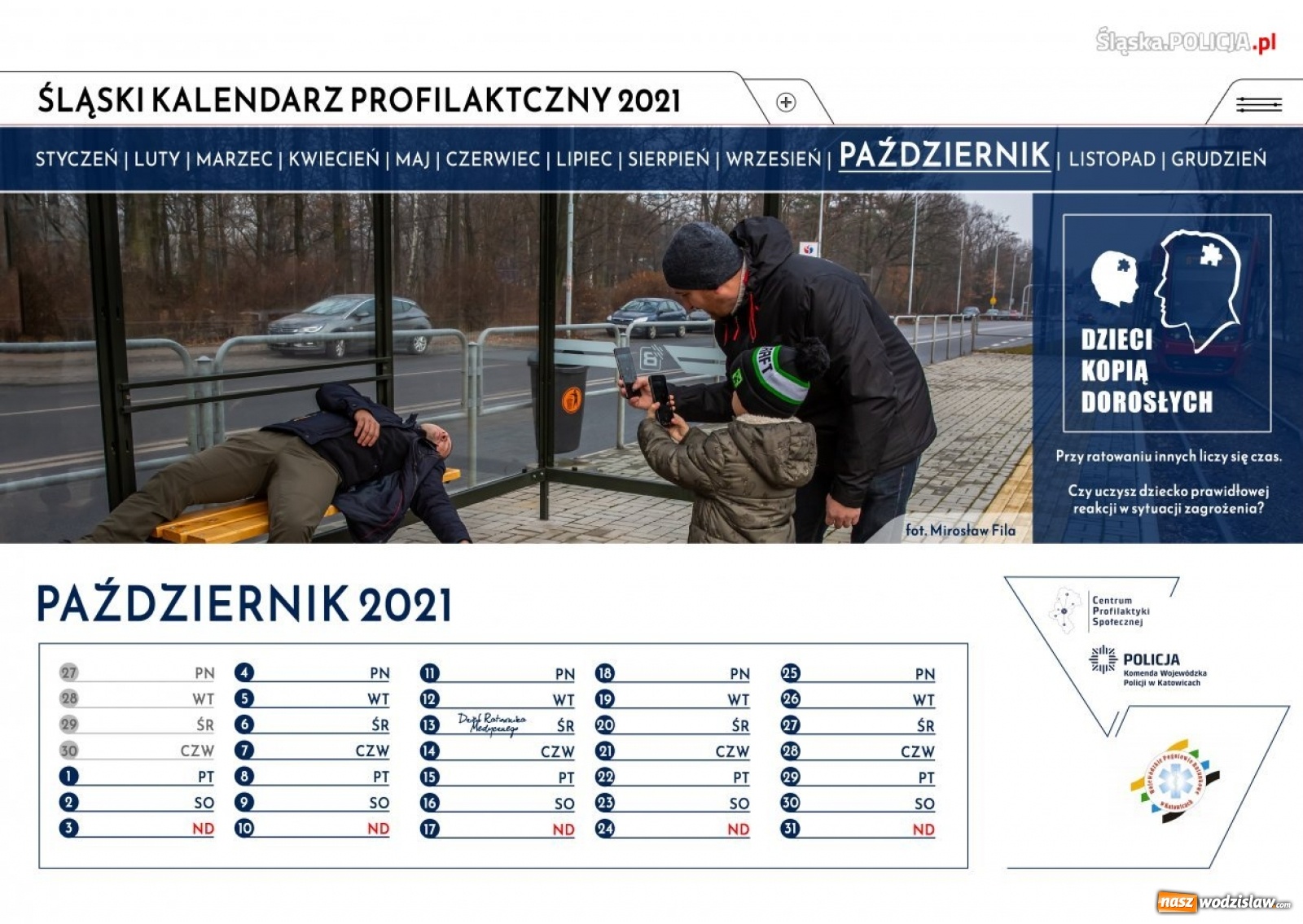 Zdjęcie w galerii na portalu naszwodzislaw.com: Dzieci kopią dorosłych. Ruszyła nowa kampania społeczna wiadomości z regionu