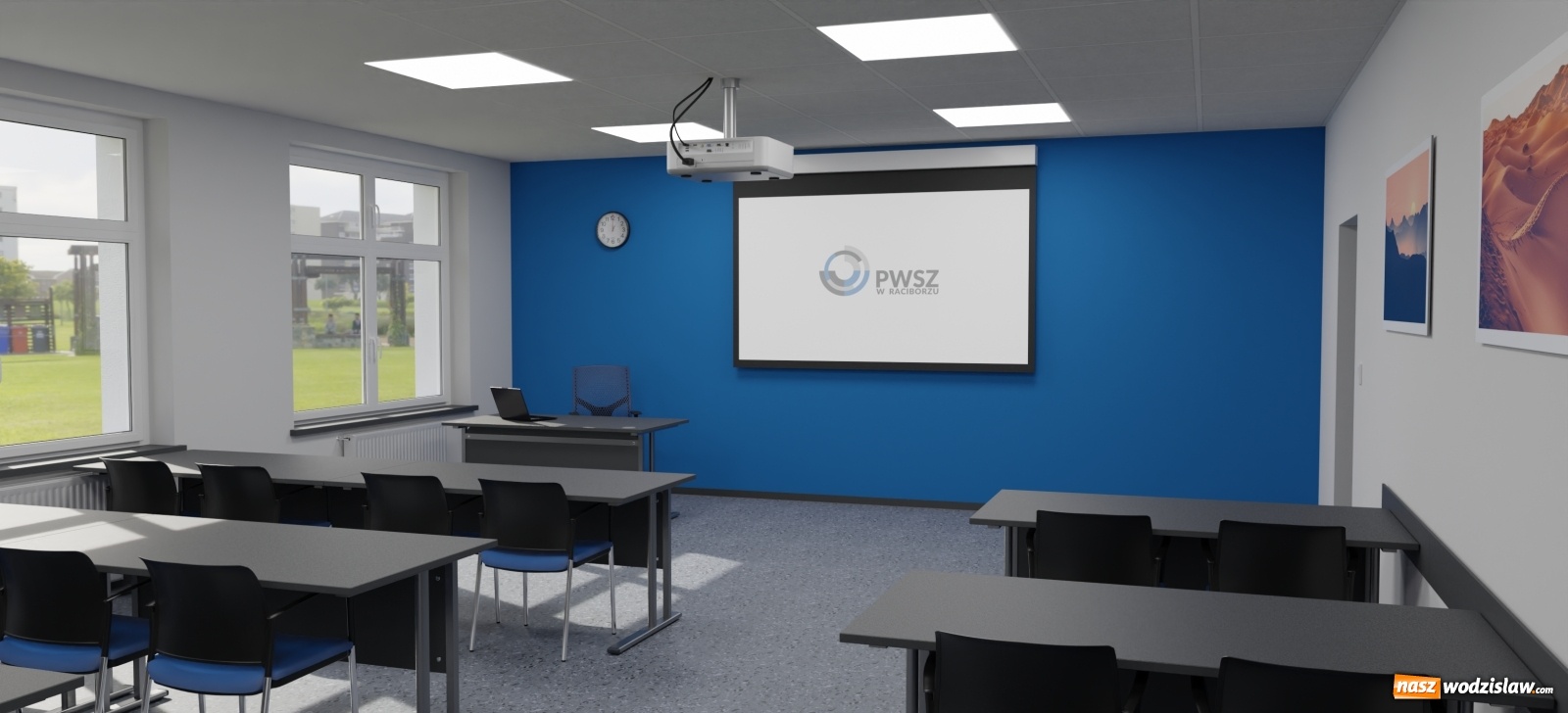 Zdjęcie w galerii na portalu naszwodzislaw.com: PWSZ w Raciborzu: szykuje się modernizacja uczelni  wiadomości z regionu