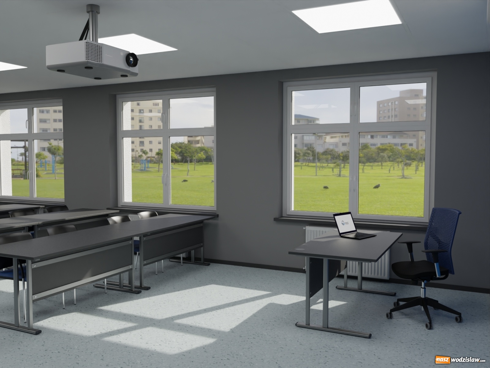 Zdjęcie w galerii na portalu naszwodzislaw.com: PWSZ w Raciborzu: szykuje się modernizacja uczelni  wiadomości z regionu