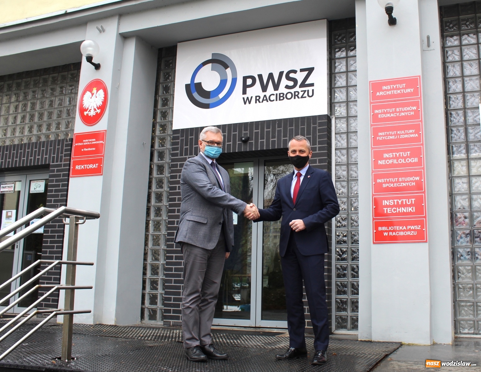 Zdjęcie w galerii na portalu naszwodzislaw.com: PWSZ w Raciborzu: szykuje się modernizacja uczelni  wiadomości z regionu