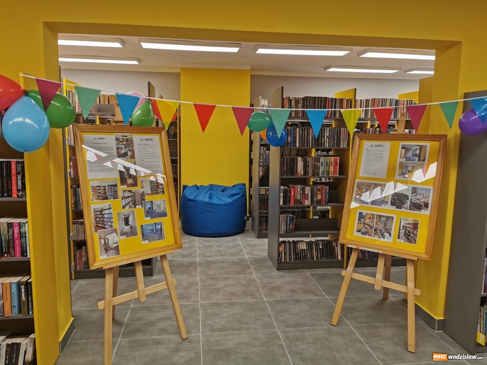 Zdjęcie w galerii na portalu naszwodzislaw.com: Biblioteczna filia w Połomi otwarta po generalnym remoncie wiadomości z regionu