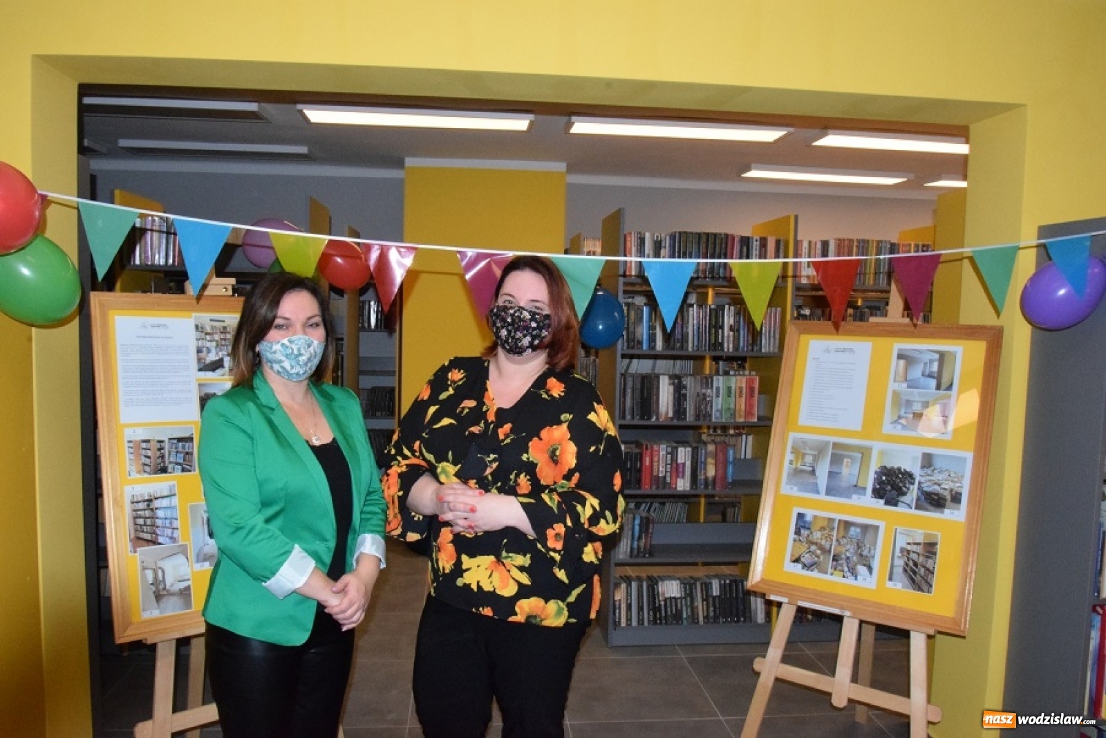 Zdjęcie w galerii na portalu naszwodzislaw.com: Biblioteczna filia w Połomi otwarta po generalnym remoncie wiadomości z regionu