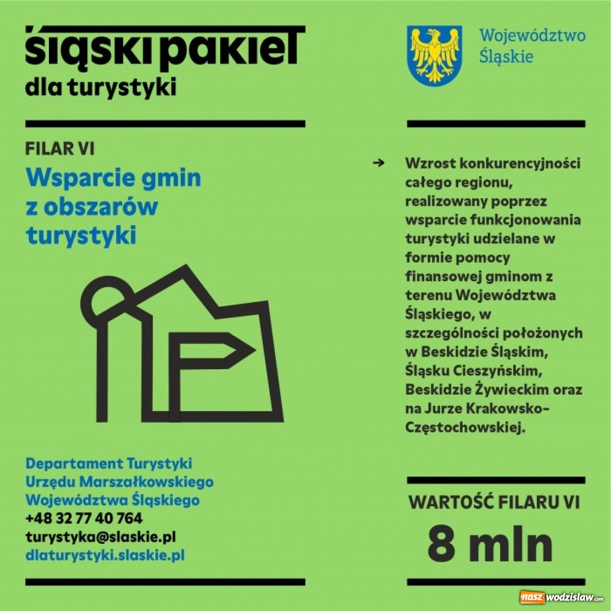 Zdjęcie w galerii na portalu naszwodzislaw.com: Województwo Śląskie pomoże branży turystycznej wiadomości z regionu