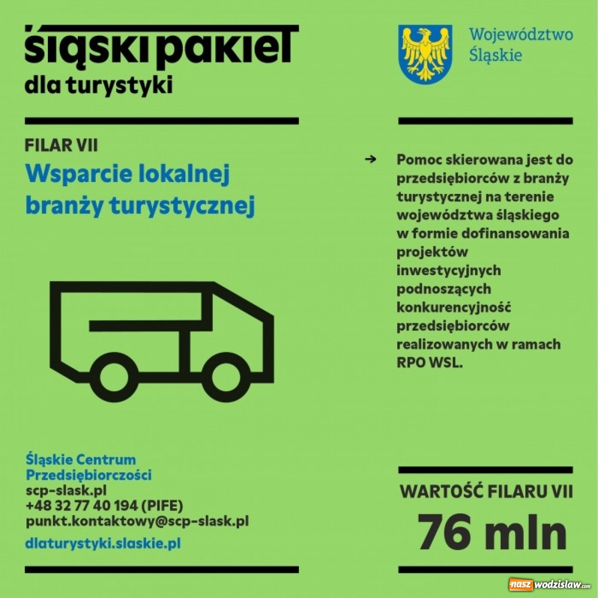 Zdjęcie w galerii na portalu naszwodzislaw.com: Województwo Śląskie pomoże branży turystycznej wiadomości z regionu