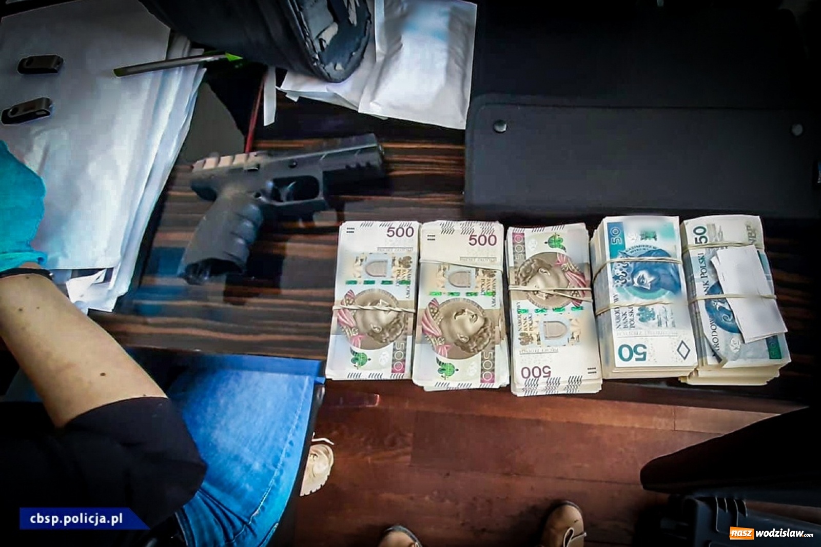 Zdjęcie w galerii na portalu naszwodzislaw.com: Śląskie CBŚP rozbiło gang multiprzestępców wiadomości z regionu
