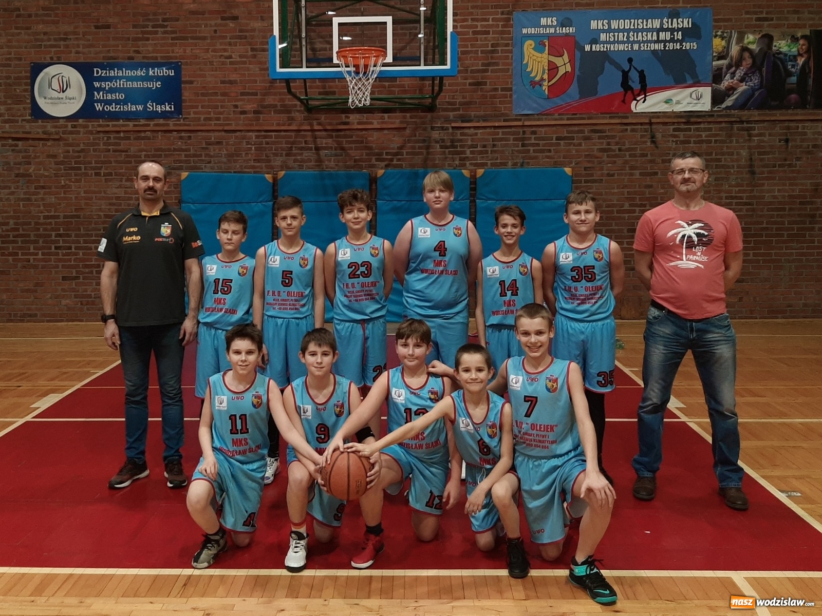 Zdjęcie w galerii na portalu naszwodzislaw.com: Wysokie zwycięstwo koszykarzy MKS Wodzisław Śląski wiadomości z regionu