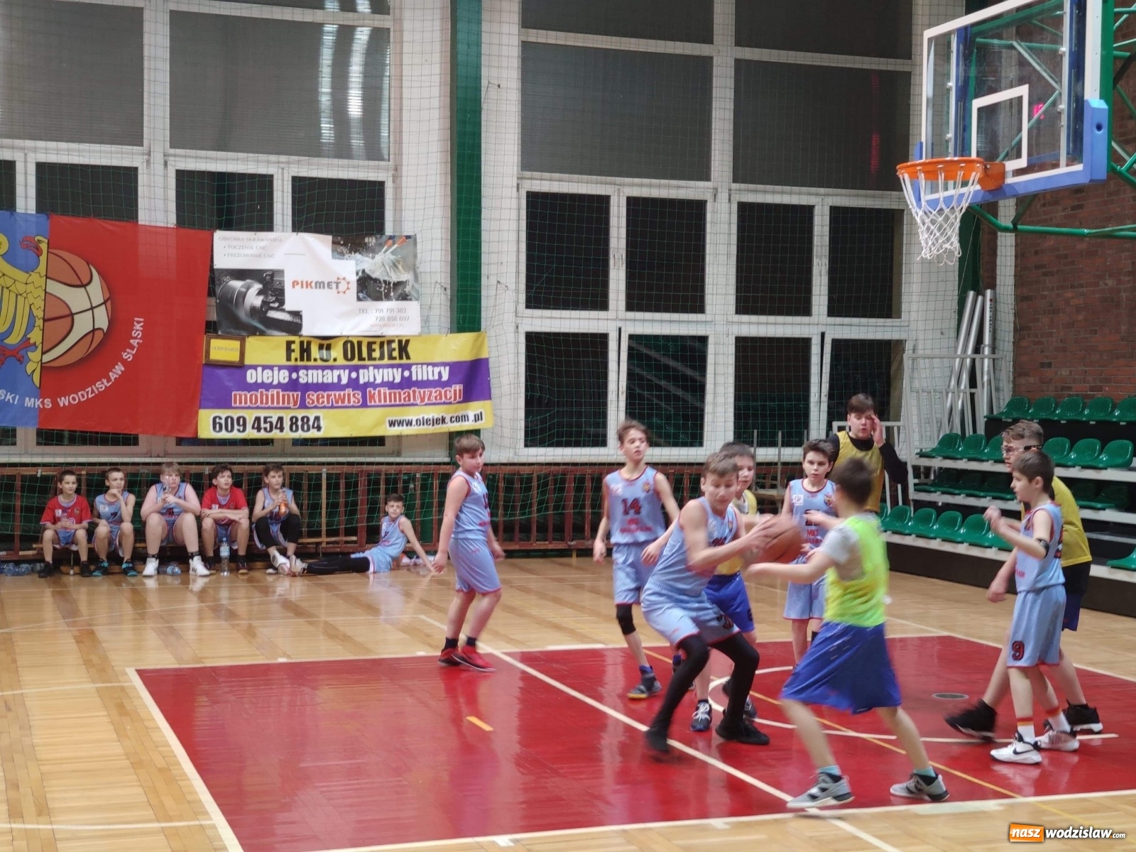 Zdjęcie w galerii na portalu naszwodzislaw.com: Wysokie zwycięstwo koszykarzy MKS Wodzisław Śląski wiadomości z regionu