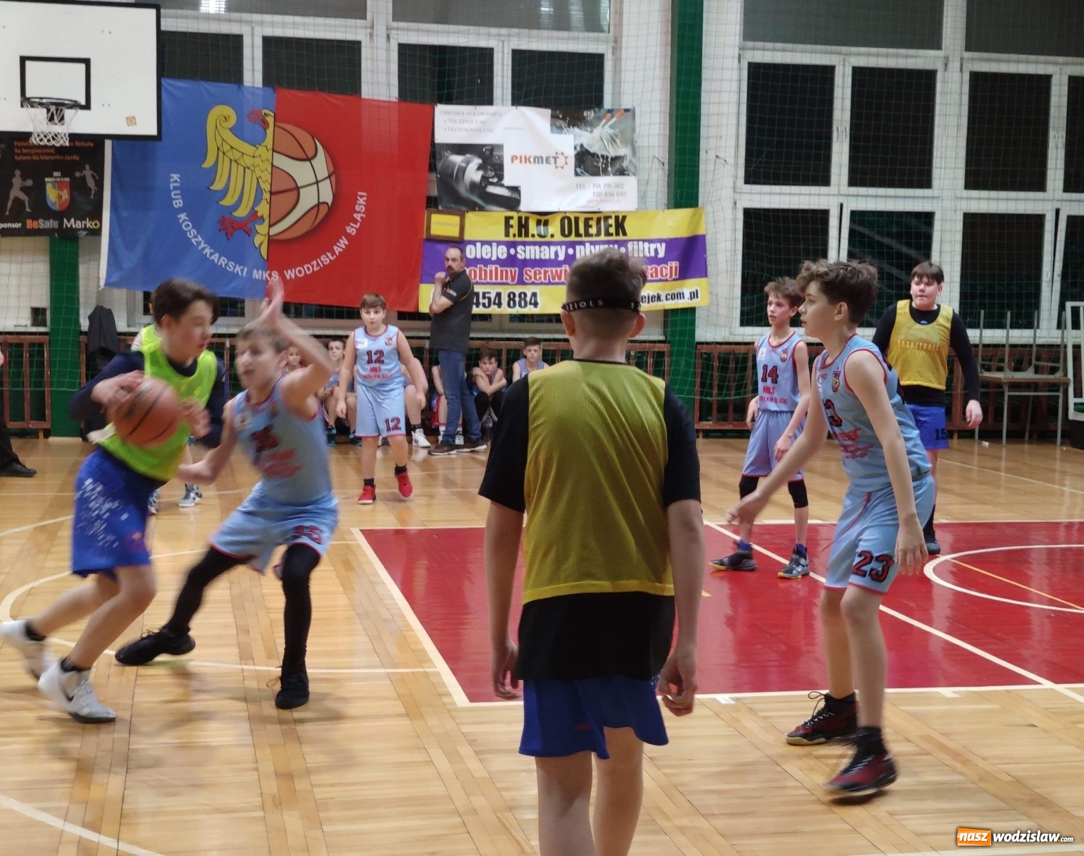 Zdjęcie w galerii na portalu naszwodzislaw.com: Wysokie zwycięstwo koszykarzy MKS Wodzisław Śląski wiadomości z regionu