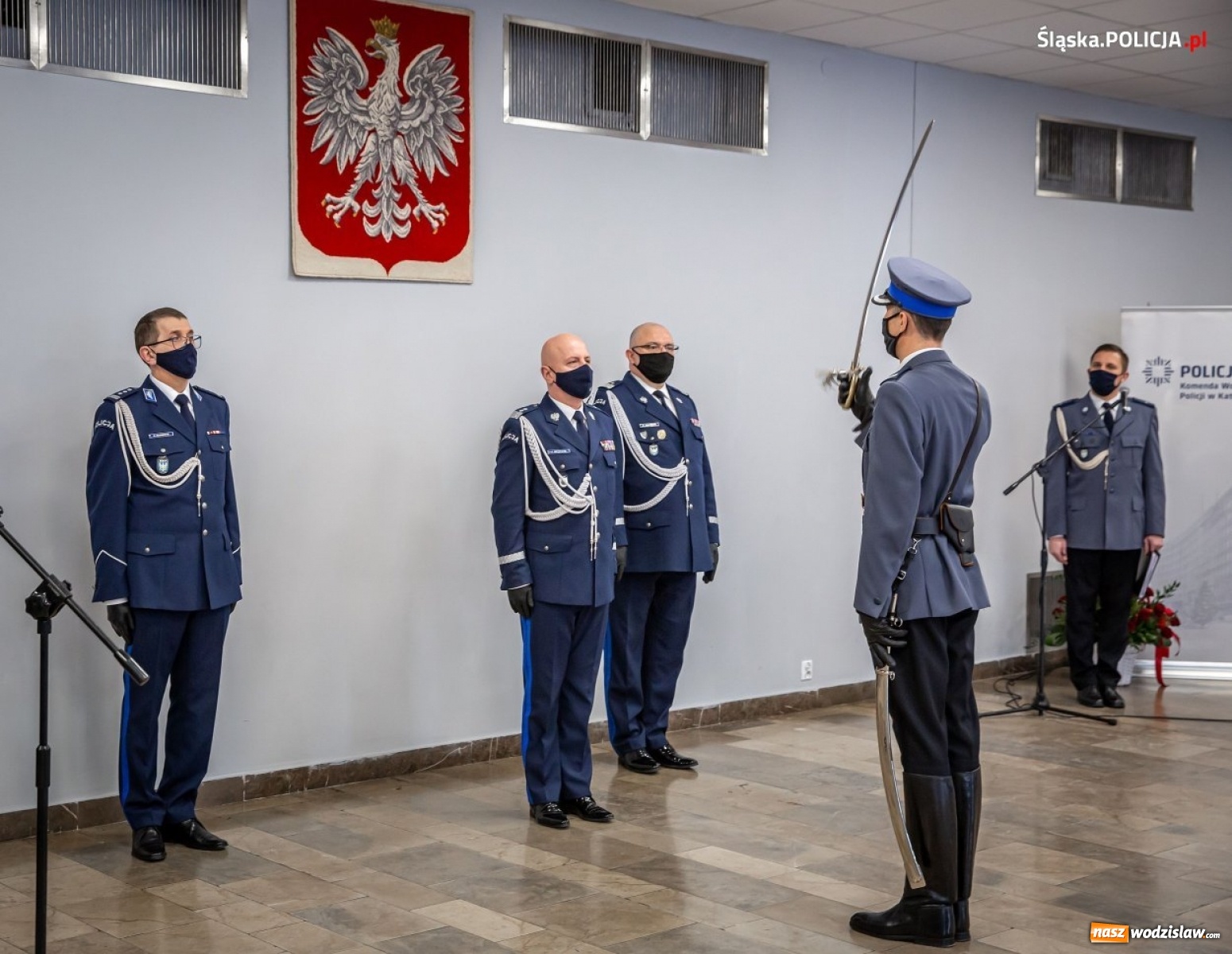 Zdjęcie w galerii na portalu naszwodzislaw.com: Śląska policja ma od dziś nowego komendanta wiadomości z regionu