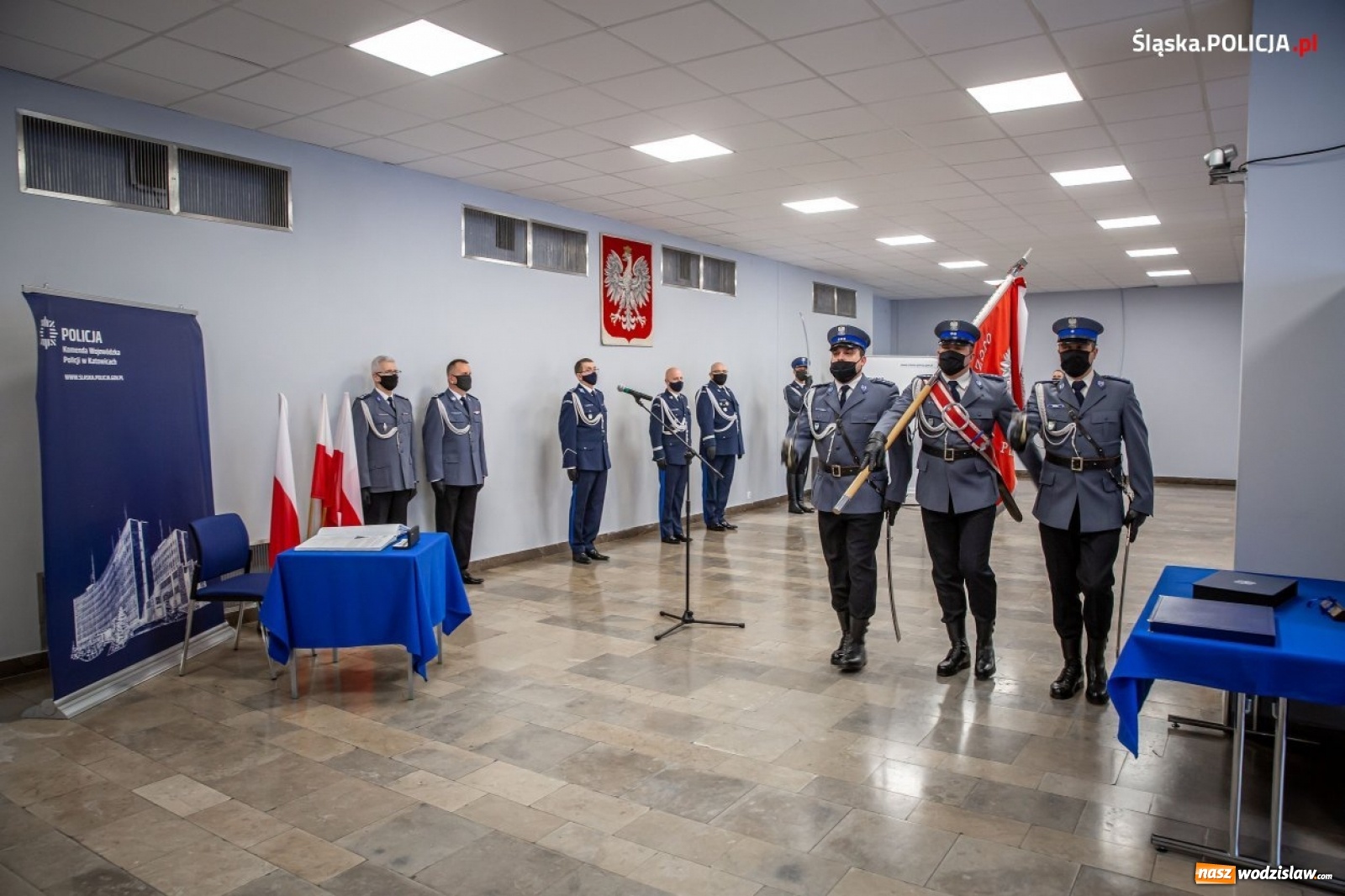 Zdjęcie w galerii na portalu naszwodzislaw.com: Śląska policja ma od dziś nowego komendanta wiadomości z regionu