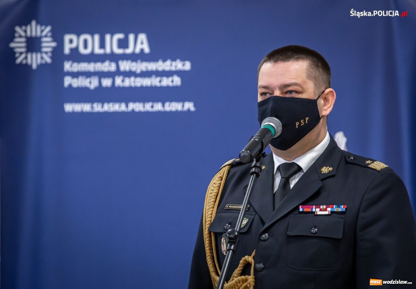 Zdjęcie w galerii na portalu naszwodzislaw.com: Śląska policja ma od dziś nowego komendanta wiadomości z regionu