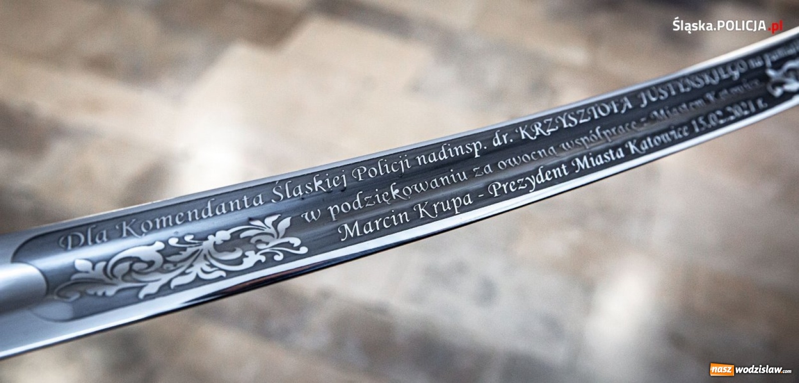 Zdjęcie w galerii na portalu naszwodzislaw.com: Śląska policja ma od dziś nowego komendanta wiadomości z regionu