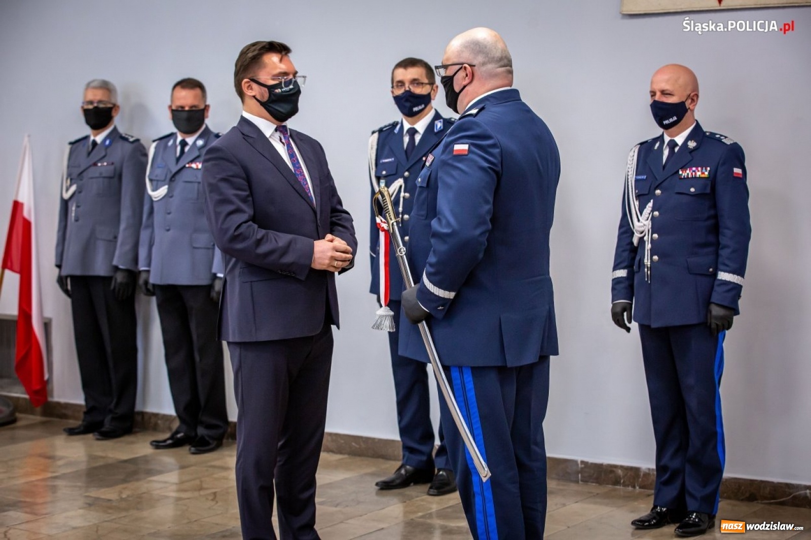 Zdjęcie w galerii na portalu naszwodzislaw.com: Śląska policja ma od dziś nowego komendanta wiadomości z regionu