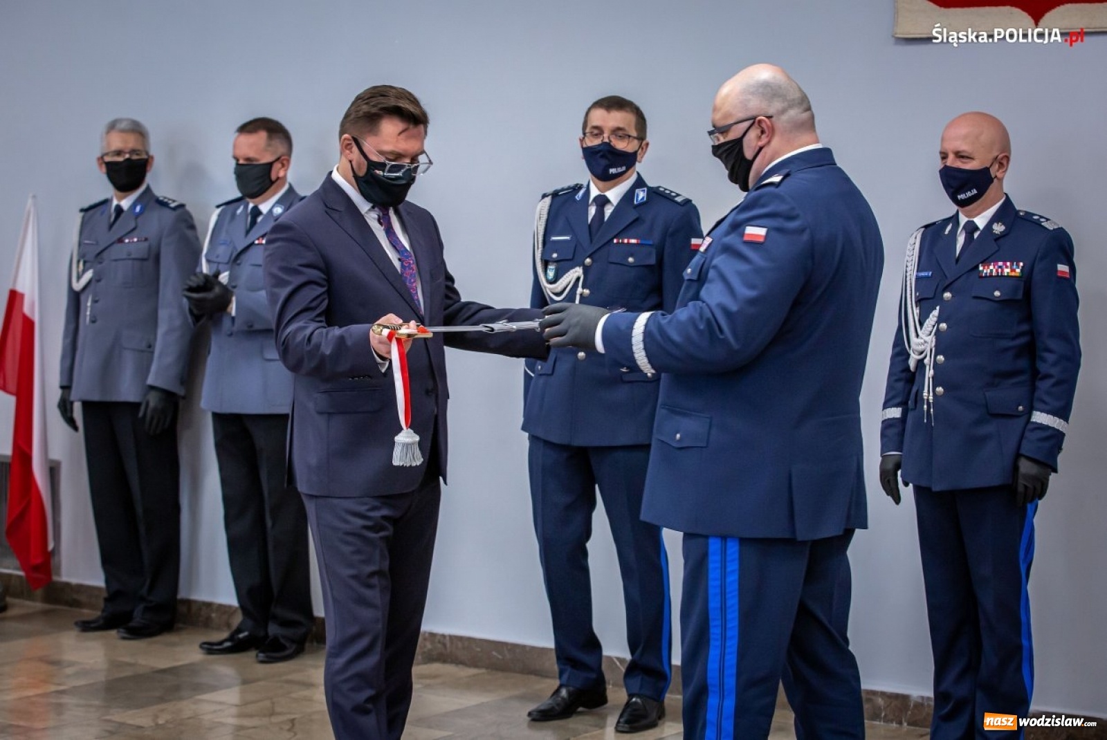 Zdjęcie w galerii na portalu naszwodzislaw.com: Śląska policja ma od dziś nowego komendanta wiadomości z regionu