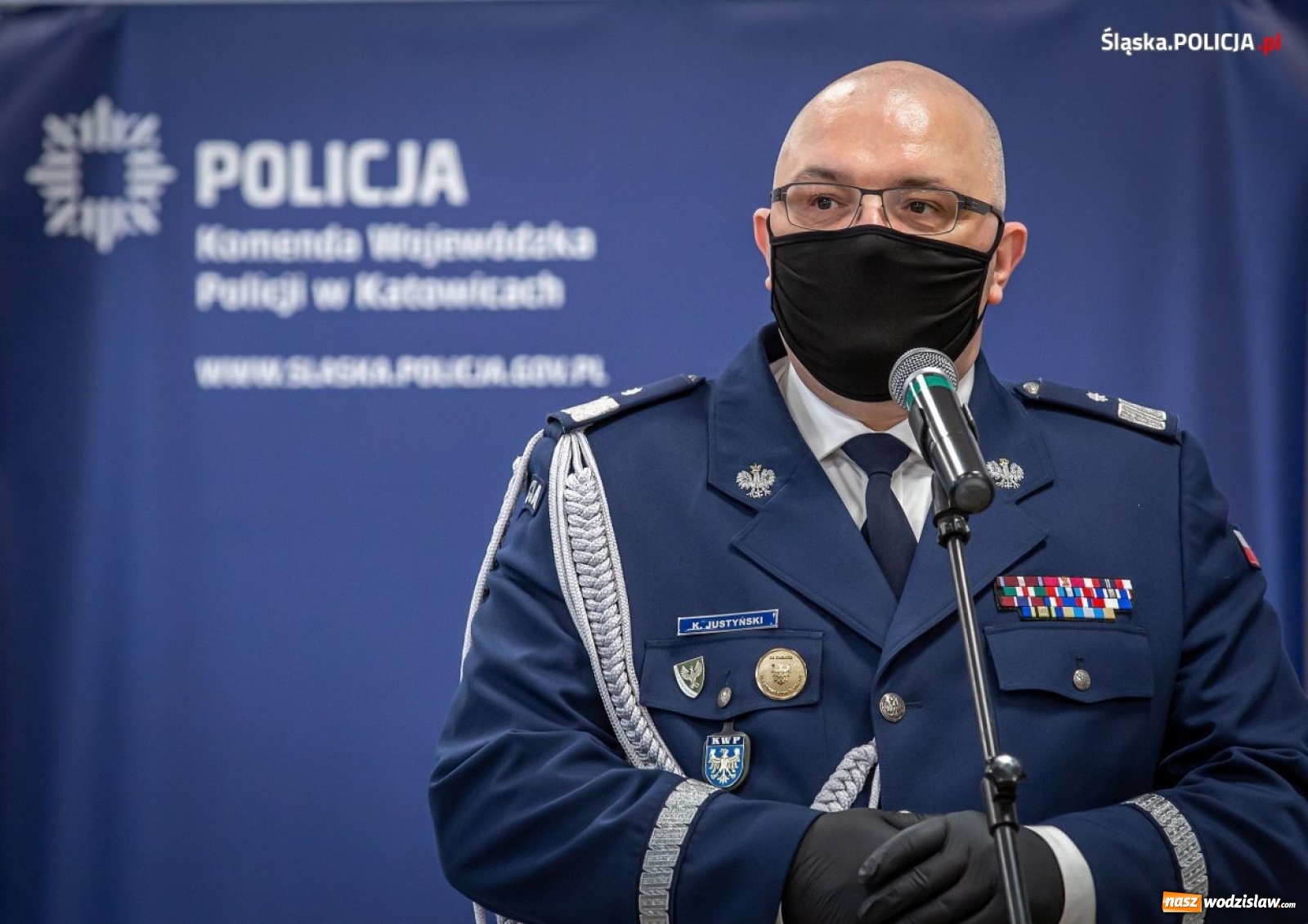 Zdjęcie w galerii na portalu naszwodzislaw.com: Śląska policja ma od dziś nowego komendanta wiadomości z regionu