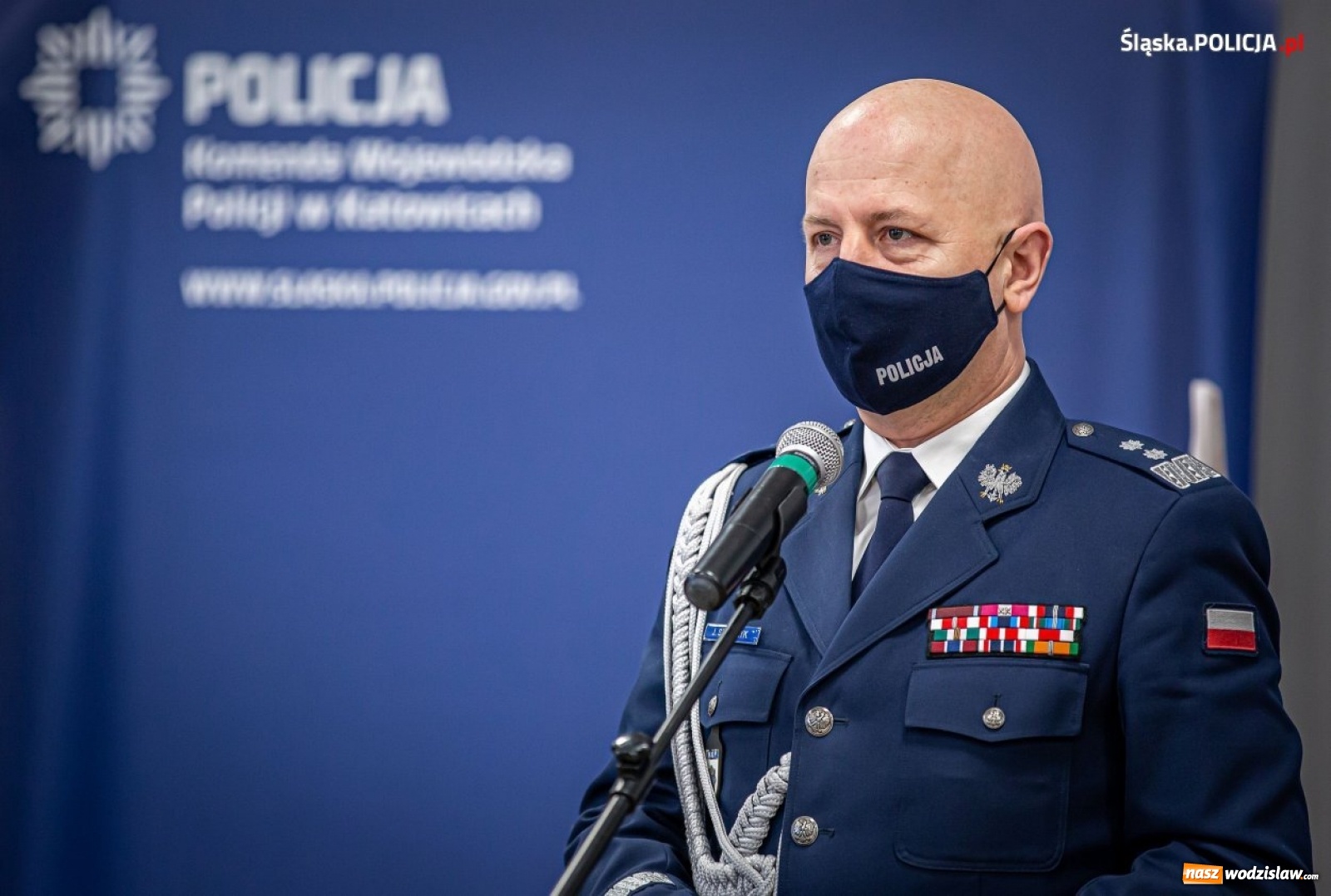 Zdjęcie w galerii na portalu naszwodzislaw.com: Śląska policja ma od dziś nowego komendanta wiadomości z regionu