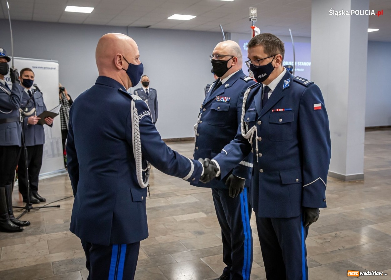 Zdjęcie w galerii na portalu naszwodzislaw.com: Śląska policja ma od dziś nowego komendanta wiadomości z regionu