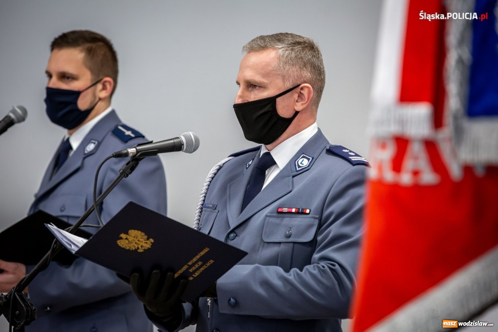 Zdjęcie w galerii na portalu naszwodzislaw.com: Śląska policja ma od dziś nowego komendanta wiadomości z regionu