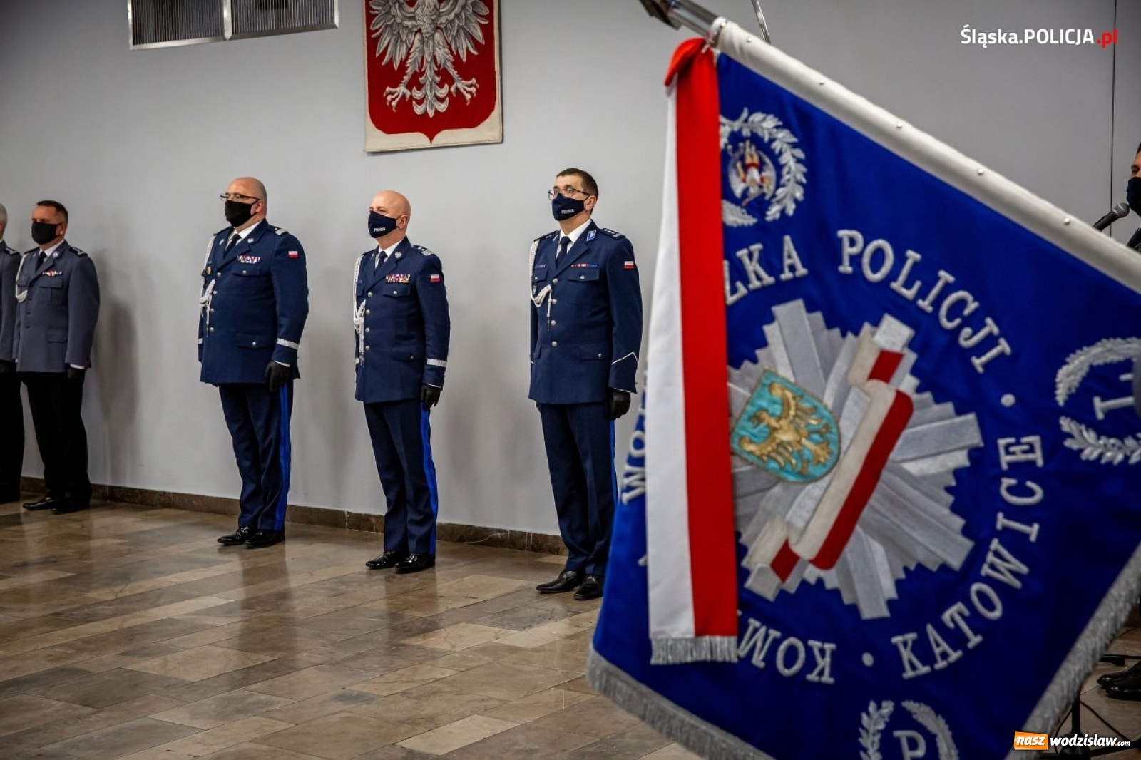 Zdjęcie w galerii na portalu naszwodzislaw.com: Śląska policja ma od dziś nowego komendanta wiadomości z regionu