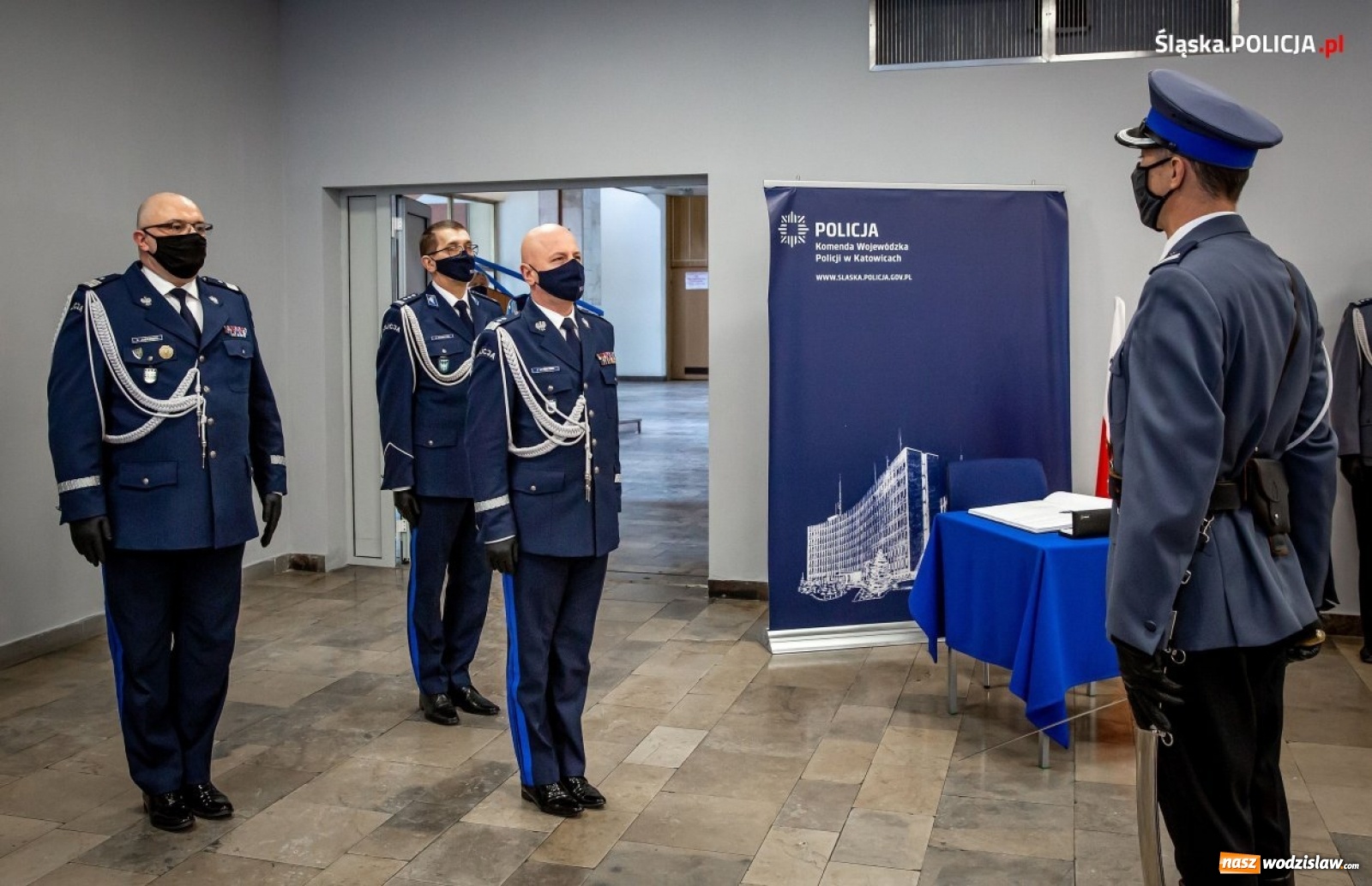 Zdjęcie w galerii na portalu naszwodzislaw.com: Śląska policja ma od dziś nowego komendanta wiadomości z regionu