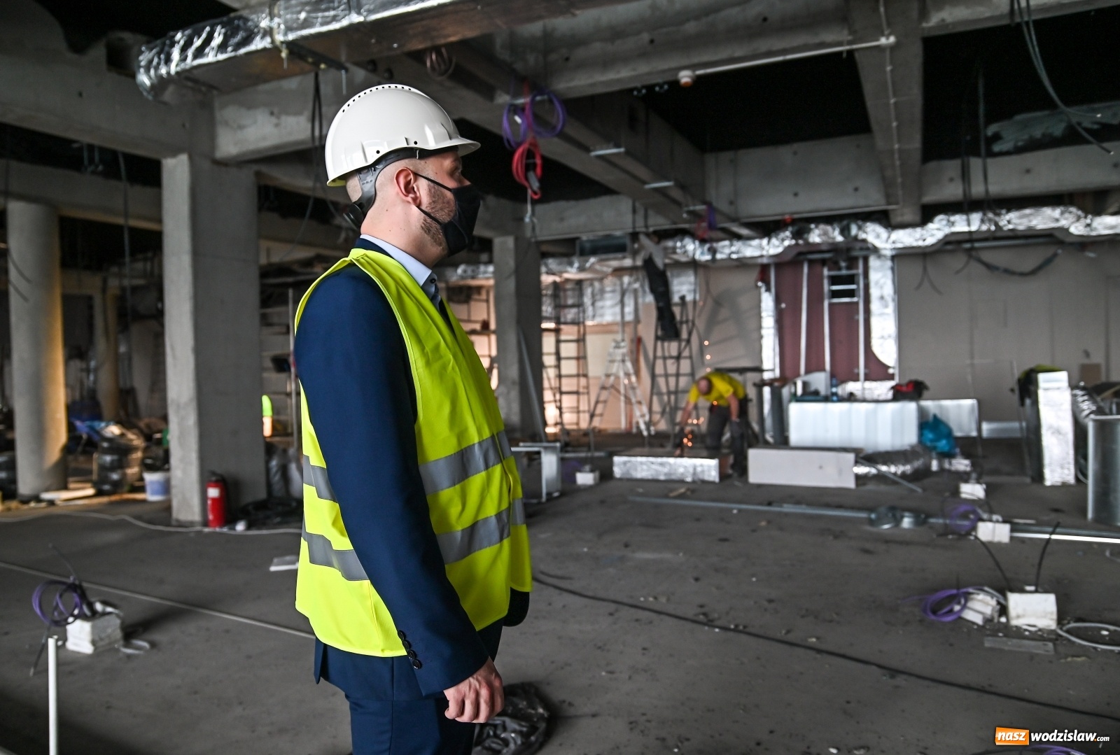 Zdjęcie w galerii na portalu naszwodzislaw.com: Stadion Śląski z nowymi przestrzeniami. Trwa rozbudowa Centrum Konferencyjno-Biznesowego wiadomości z regionu