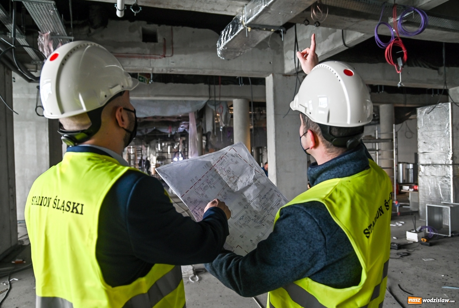 Zdjęcie w galerii na portalu naszwodzislaw.com: Stadion Śląski z nowymi przestrzeniami. Trwa rozbudowa Centrum Konferencyjno-Biznesowego wiadomości z regionu